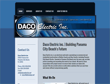Tablet Screenshot of dacoelectric.net